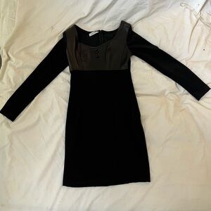 Orna Farho Long Sleeve Black Dress